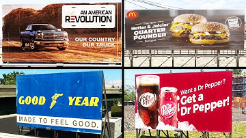 (ATS 1.43-1.44) Real Advertisements - Improved Billboards  | ATS Mods