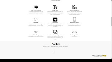 Colibri - Notification and Transactional Email Templates with Online Builder 15 responsive Aya