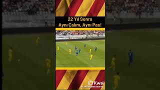 Hagi 22 Yıl Sonra Aynı Hareket Aynı Vuruş