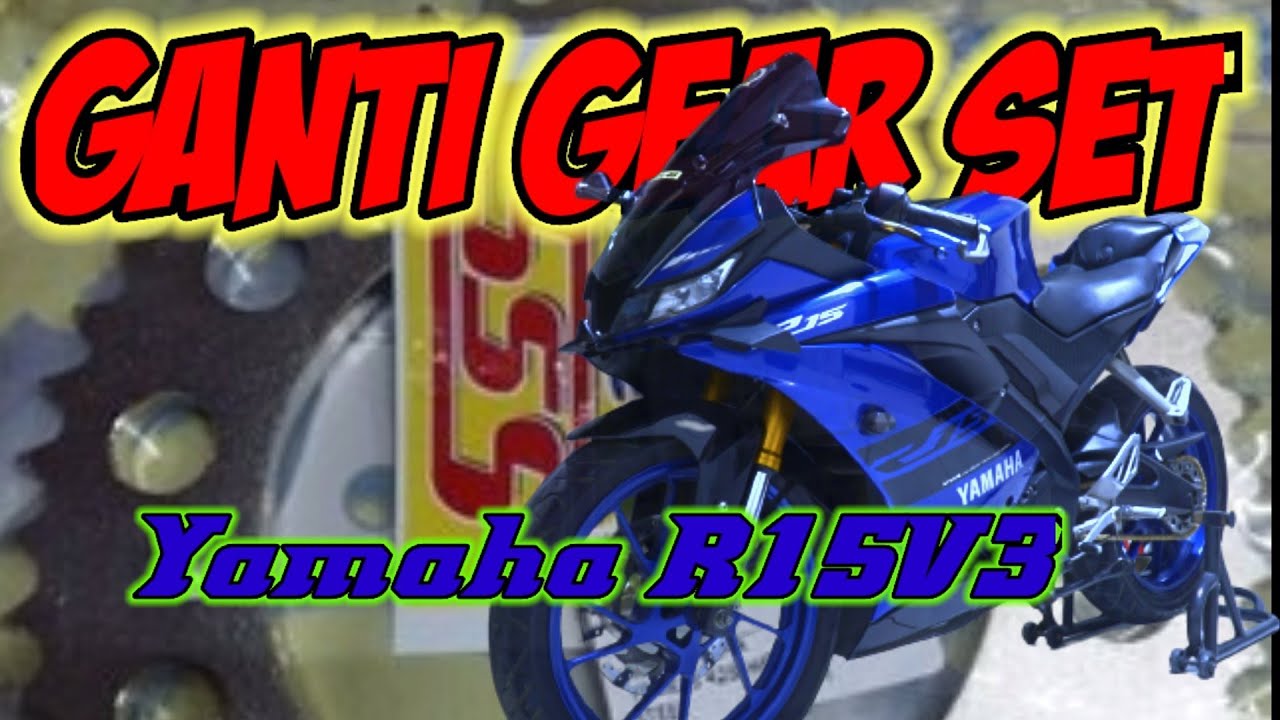 TUTORIAL Ganti gear Set R15 V3 (Gear Set SSS) YouTube