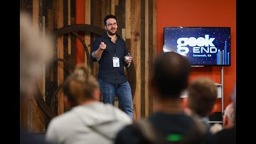 Geekend 2018 – Max Howell – Making Homebrew: The Genesis and Growth of a Global Open Source Project