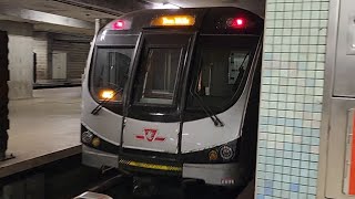 (4 Car Set) TTC 462 (Toronto Rocket) - 6141-6146 Departing Sheppard Yonge (Line 4)