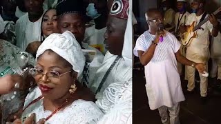 PRINCESS TOYIN KOLADE STORM STAGE AS AGBAKIN OBESERE THRILLS GUEST AT AJE FESTIVAL 2021