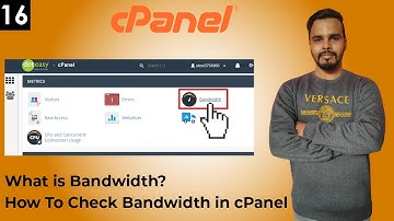 What is Bandwidth? |  How To Increase Bandwidth in cPanel in Urdu/Hindi | cPanel Tutorials
