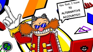 Dr Eggman has 70 Alternative Accounts| Dr Eggman Sonic the Hedgehog SpeedPaint
