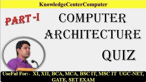 Computer Architecture | Computer Science Solved MCQs Part - 1