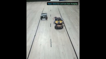 Object detection and Auto lane changing | Nvidia jetson TX2 | ADAS | version 1