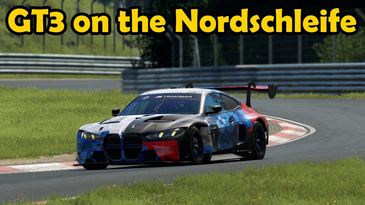 BMW M4 GT3 EVO at Nürburgring Nordschleife | Daytime Push Lap | Assetto Corsa EVO