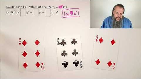 Differential equations (Fall 2021) -- Session 02 -- Verifying; Initial values; Modeling