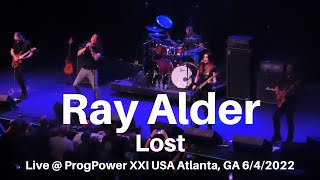Ray Alder - Lost LIVE @ ProgPower USA XXI Center Stage Atlanta GA 6/4/2022