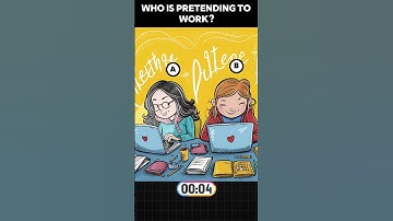 Who is pretending to work? #quiz #riddle #riddleoftheday #viral #shorts #brainteasers