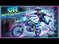 ГОНКИ на ПИТБАЙКЕ/ЭНДУРО в VR шлеме #питбайк #эндуро #мото