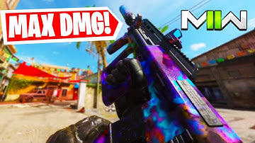 MAX DAMAGE "MX9" is BROKEN in MW2! (Best MX9 Class Setup)