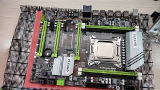 Распаковка материнской платы Plex HD x79 turbo и процессора Intel Xeon E5 2689