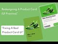 SaaS card UI design tutorial