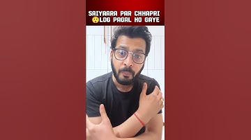 why gen z nibba nibbi gone crazy for saiyaara 😲 #shorts