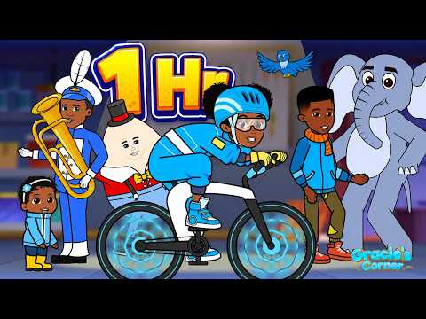 Count by Fives + More Fun & Educational Kids Songs  | 1 Hour @graciescorner  Compilation
