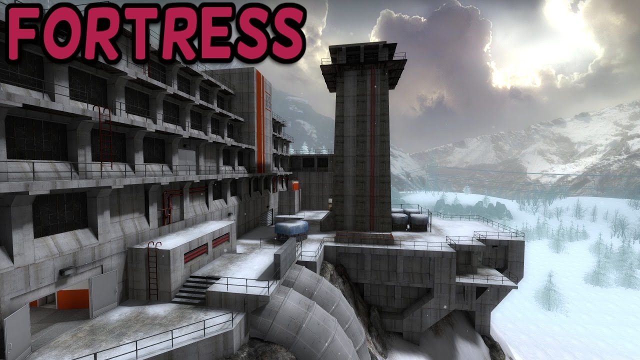 CSGO Custom Map - de_Fortress - YouTube