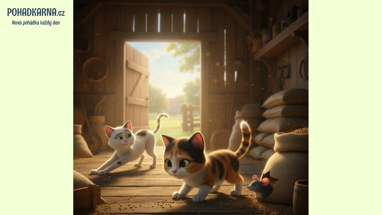 Pohádky z farmy - Maňa a myška - audio pohádka na dobrou noc