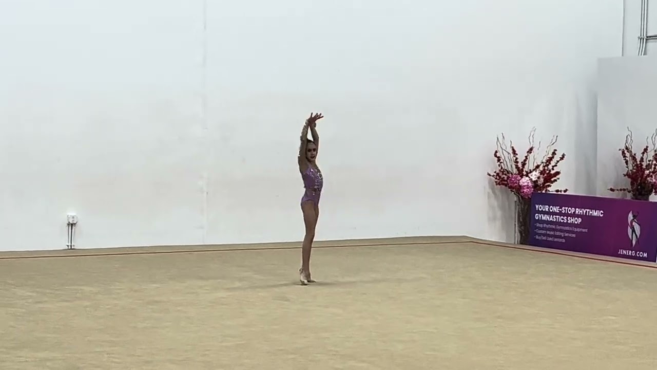 Emma Adams, level 8, Regionals, floor