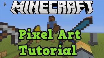 Minecraft Xbox + PS3 / PS4: How To Build Pixel Art