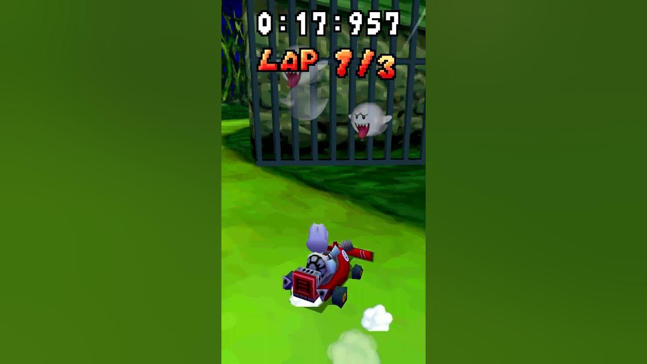 Luigi's Mansion World Record Lap 1 - MKDasher #mariokartds #mkds #mariokart