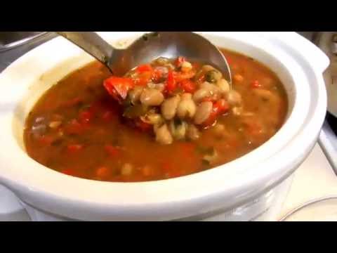 Slow Cooked Tuscan White Bean Soup with Sausage! Part 3