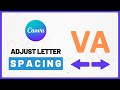 How to Adjust Letter Spacing in Canva