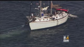 Helmsman Thanks Boston Police, Fire After A Rescue During A Boat Fire
