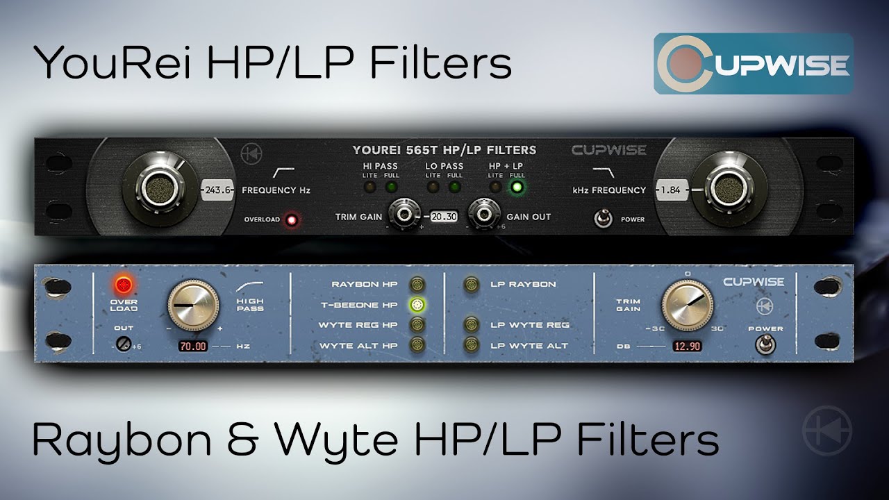 Cupwise - YouRei, Raybon & Wyte HP/LP Filters + azzimov skins