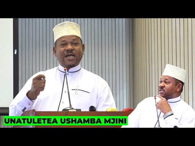 Sheikh Alhad Mussa Atupa Jiwe Gizani Namshangaa Sheikh Anayeshangaa Msheikh Kumiliki Bastola class=