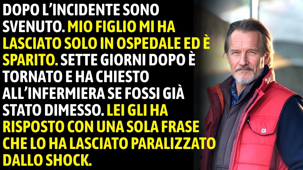 Mio Figlio Mi Ha Lasciato In Ospedale Dopo L’Incidente — 7 Giorni Dopo È Tornato Sconvolto
