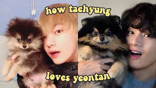 how yeontan grew up with taehyung