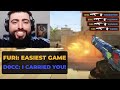 FURI PLAYS THE EASIEST GAME ON FACEIT w/ D0CC