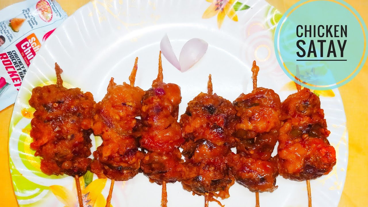 Chicken Satay // Chicken Satay recipe in Bengali// Restaurant style
