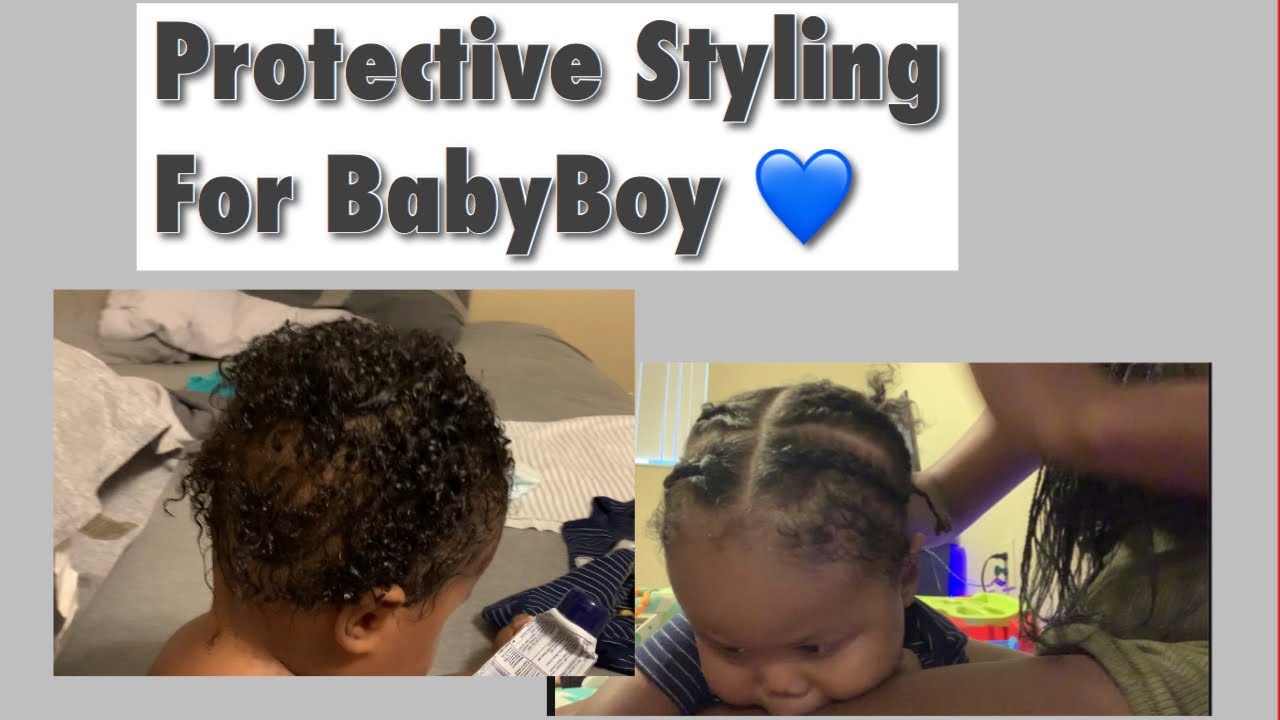 Growing My Son Hair Baby Boy Braiding Style Natural Hair YouTube