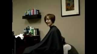 30 Inches of Red Hair Cut Off
