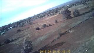 Trex 550E onboard cam ending in forced autorotation