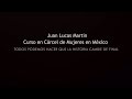 Curso en Cárcel de mujeres. México - Juan Lucas Martin