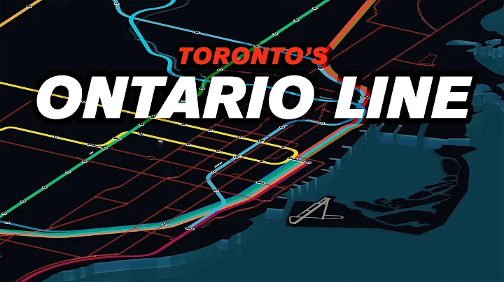 Geographically Accurate 3D Map of Toronto's upcoming Subway Line #TTC #transit