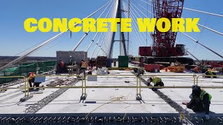 Concrete Work | Gordie Howe International Bridge