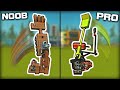 NOOB vs PRO: Explosive Catapult City Siege! (Scrap Mechanic Gameplay)