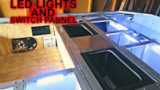 LED Lights and Switch Panel: Jon Boat to Bass Boat