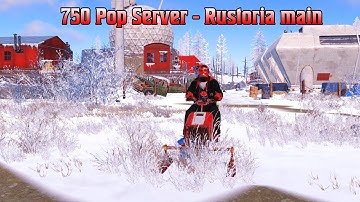 How My Group Plays A 750 Pop Server - Rust