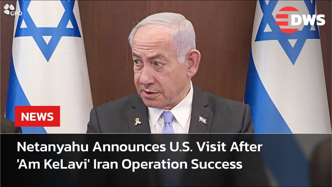 Netanyahu Announces U.S. Visit After 'Am KeLavi' Iran Operation Success | Diplomatic Talks | AC1E