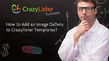 How to Add an Image Gallery to Crazylister Template? - Crazylister tutorials