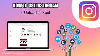 How to UPLOAD A Reel to Your Instagram Account using a Mac / Desktop Computer - Basic Tutorial