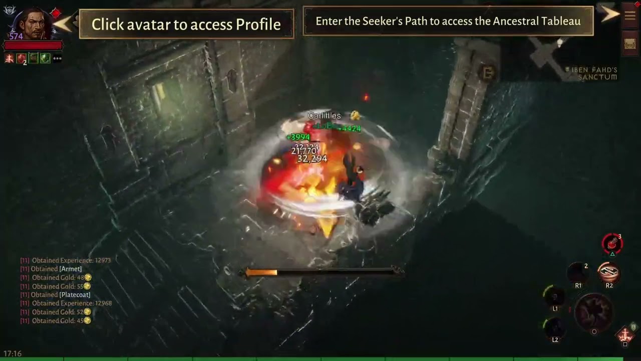 Iben Fahd Sanctum quick run :) - Diablo immortal