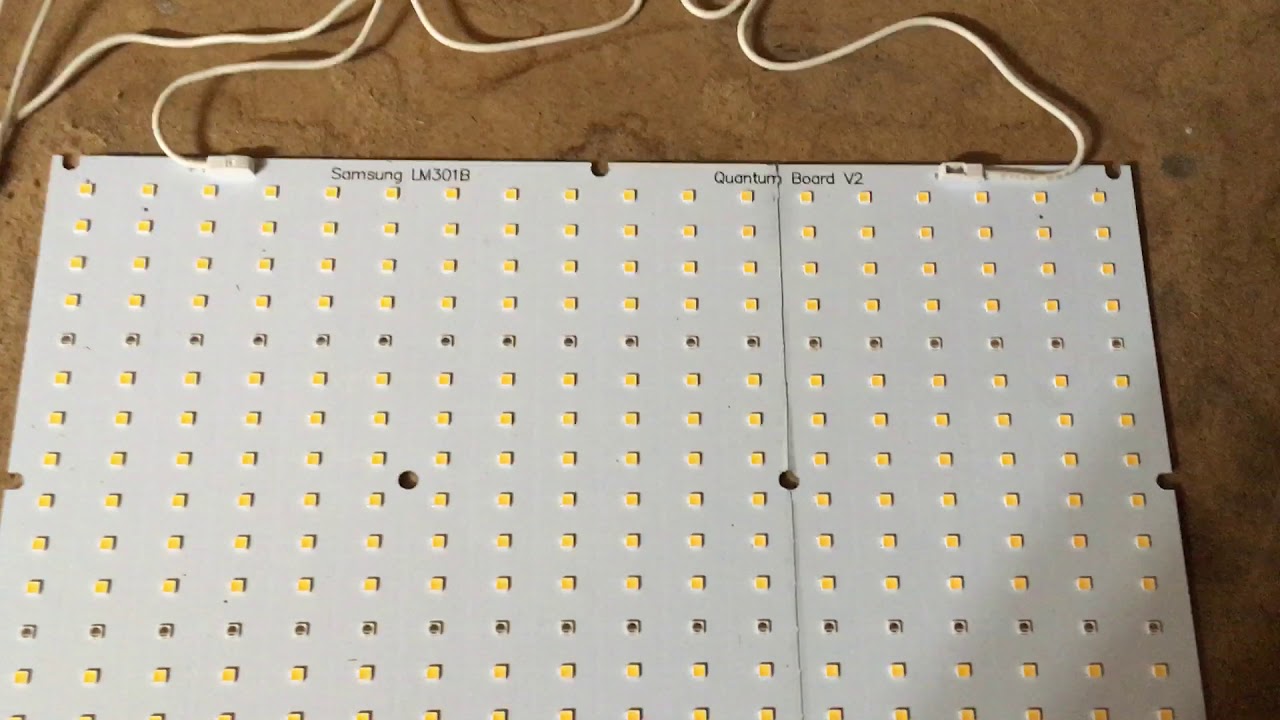 Cutting a LED Quantum Board QB288 Can it be done? Kingbrite 3500k V2 Samsung LM301B diodes with 660