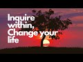 Inquire within, Change your life Guided sleep meditation for self reflection, manifesting deep sleep